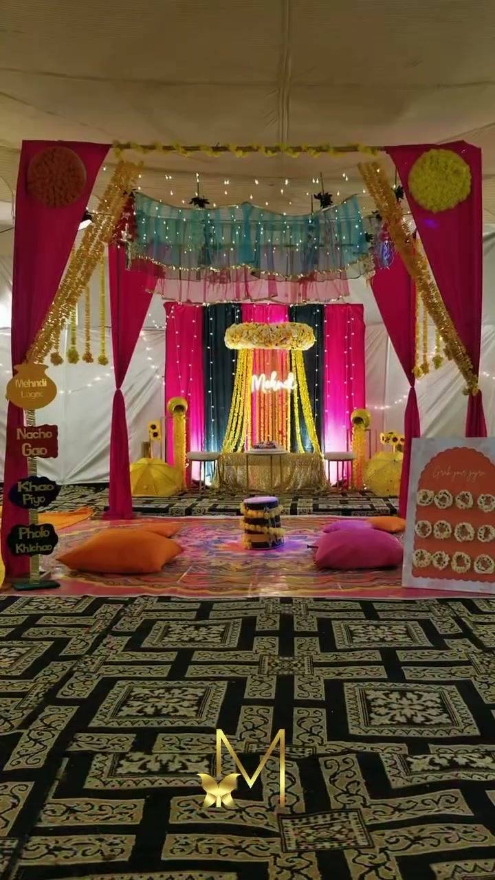Mehndi stage